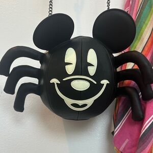 Loungefly Black and White Crossbody Bag